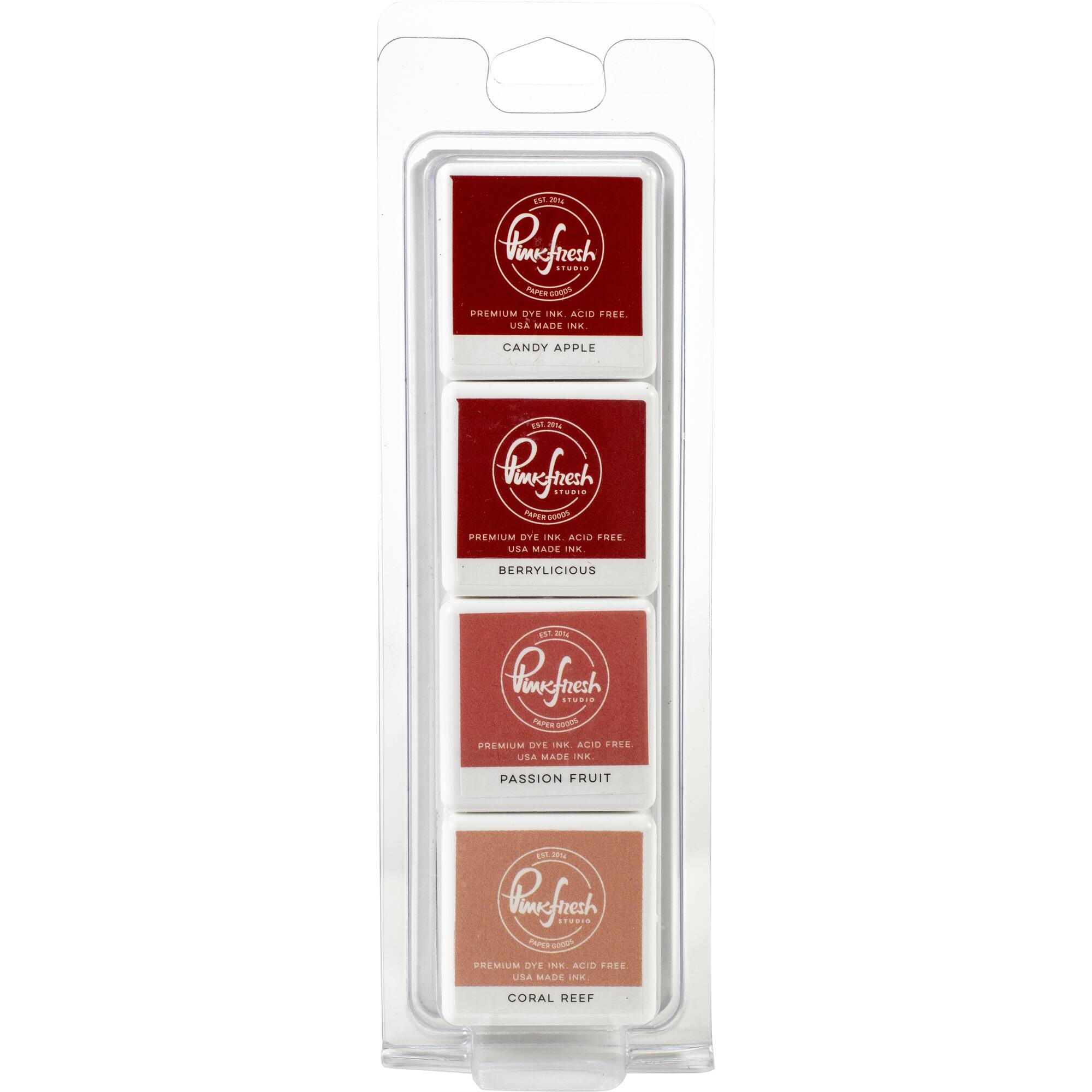Pinkfresh Studio Heartbeat Premium Dye Cube Ink Pads Set